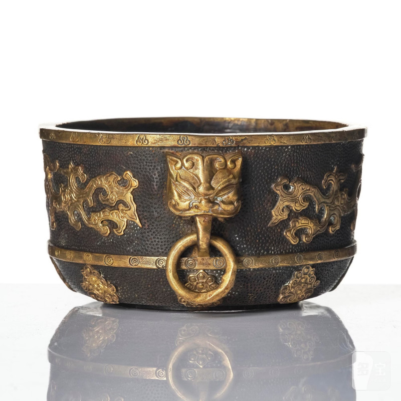 A bronze censer, - 图2
